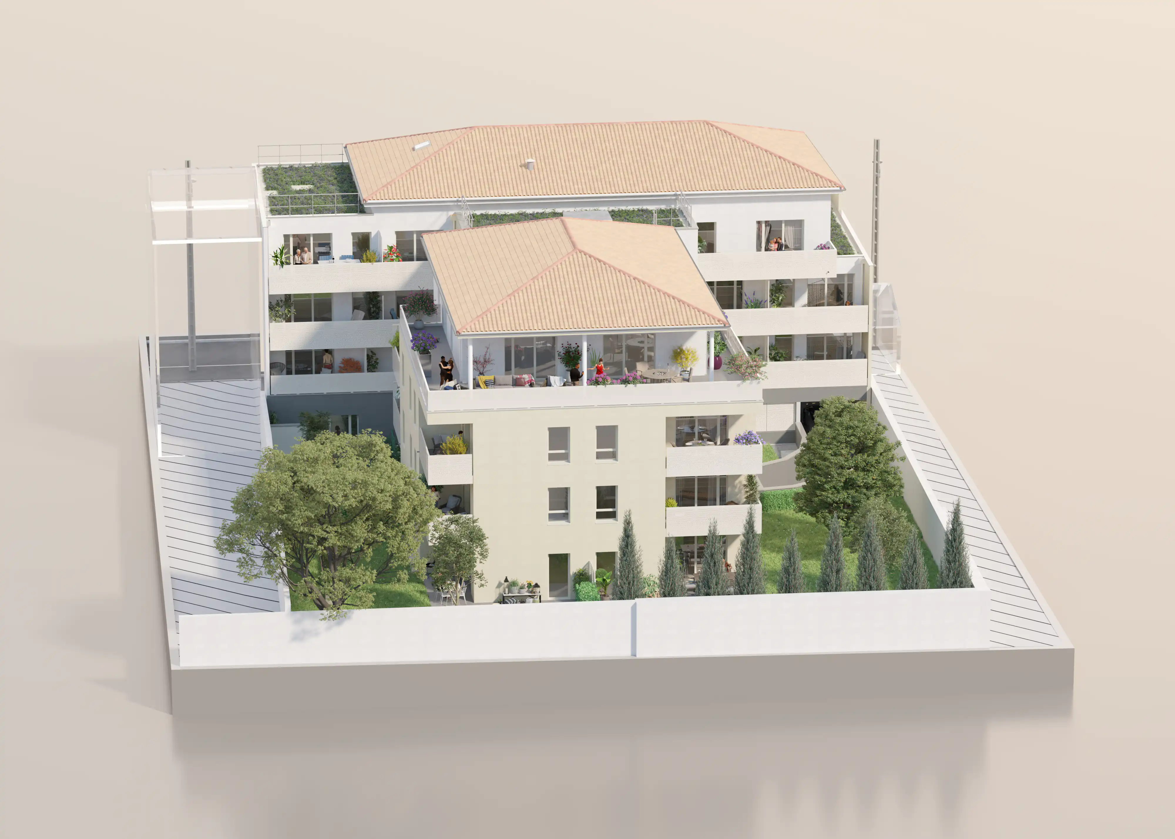 Arcole Genas programme immobilier neuf à Genas